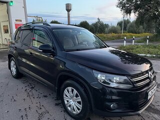 2012 Volkswagen Tiguan I Рестайлинг, чёрный, 950000 рублей, вид 2