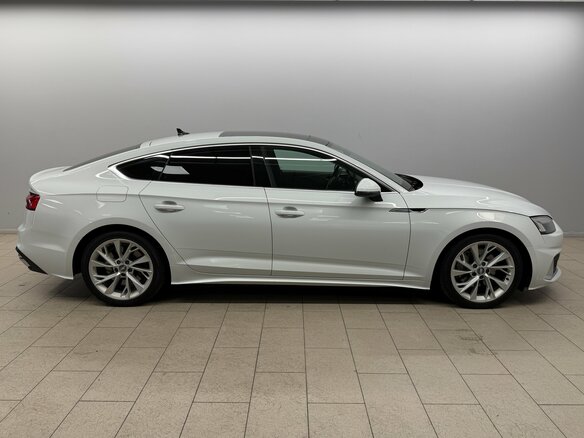 2020 Audi A5 45 TFSI II (F5) Рестайлинг, белый - вид 2