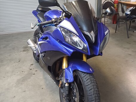 2009 Yamaha YZF-R6, синий, 600000 рублей, вид 1