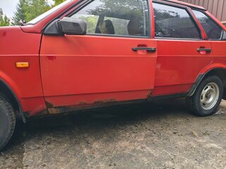 1988 Lada (ВАЗ) 2109, красный, 100000 рублей, вид 2