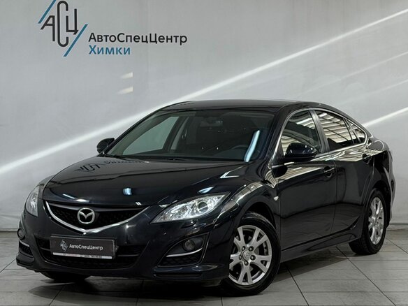 2012 Mazda 6 II (GH) Рестайлинг, чёрный