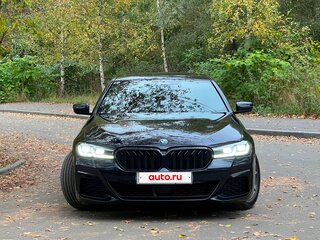 2022 BMW 5 серии 520i VII (G30/G31/G38) Рестайлинг, синий, 4950000 рублей, вид 3