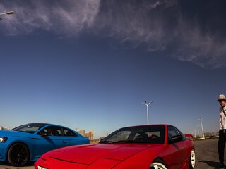 1989 Nissan 200SX S13, красный, 5300000 рублей, вид 2