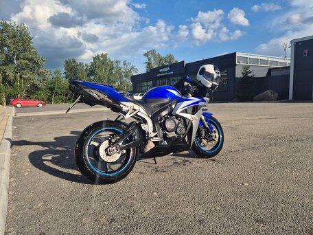 2008 Honda CBR 600RR, синий, 550000 рублей, вид 5