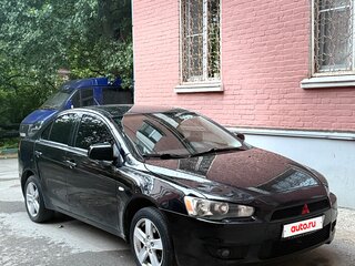 2008 Mitsubishi Lancer X, чёрный, 570000 рублей, вид 2