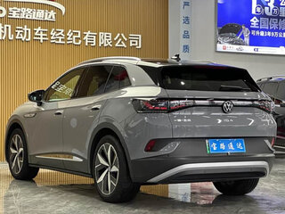 2023 Volkswagen ID.4 Crozz, серый, 3900888 рублей, вид 4