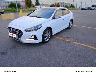 2018 Hyundai Sonata VII (LF) Рестайлинг, серый, 1650000 рублей, вид 1