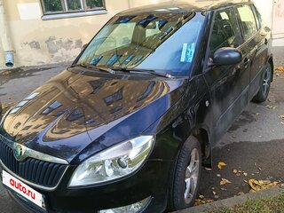 2011 Skoda Fabia II Рестайлинг, чёрный, 710000 рублей, вид 1
