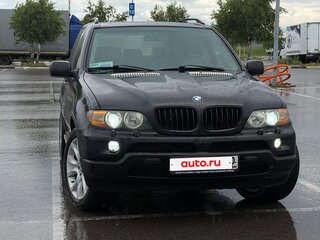 2004 BMW X5 3.0d I (E53) Рестайлинг, чёрный, 1200000 рублей, вид 3