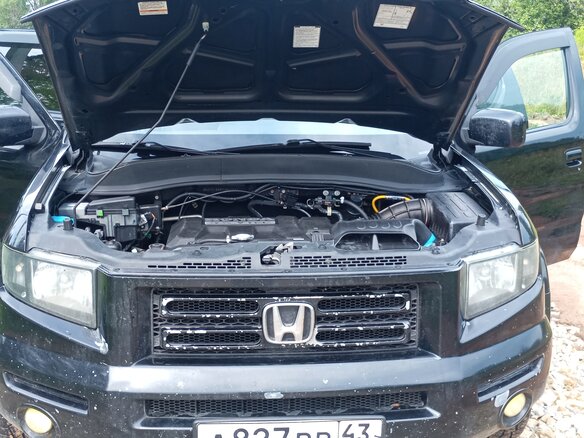 2007 Honda Ridgeline I, чёрный