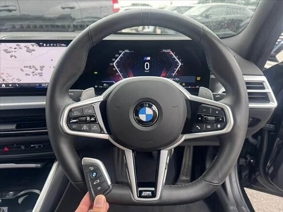 2023 BMW 3 серии 320i VII (G2x) Рестайлинг, чёрный - вид 9