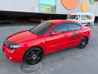 2008 Mazda 3 I (BK) Рестайлинг, красный, 550000 рублей, вид 4
