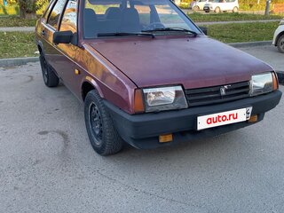 1999 Lada (ВАЗ) 21099, красный, 95000 рублей, вид 2