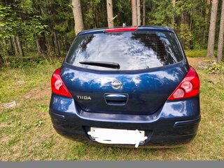 2011 Nissan Tiida I Рестайлинг, синий, 850000 рублей, вид 3