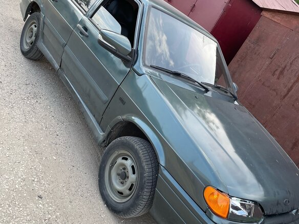 2009 Lada (ВАЗ) 2115, серый - вид 1