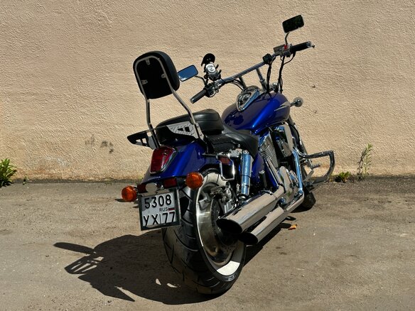 2005 Honda VTX 1300, синий, 707000 рублей - вид 22