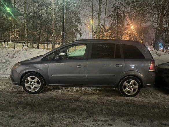 2006 Opel Zafira B, серый, 470000 рублей - вид 7