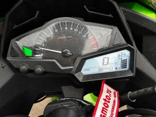 2014 Kawasaki Ninja 300, зелёный, 390000 рублей, вид 3