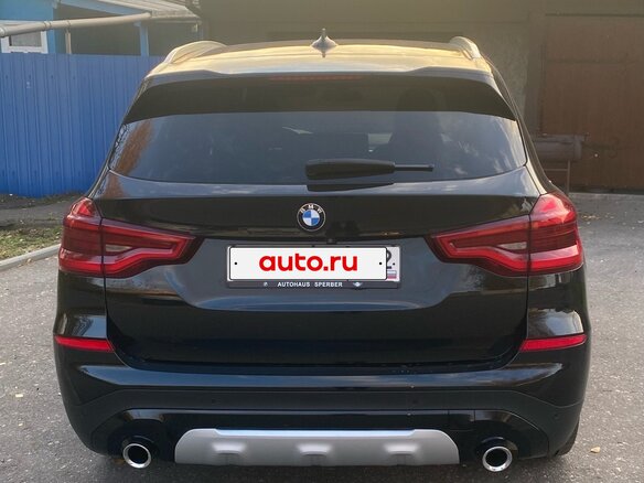 2019 BMW X3 20d xDrive III (G01), чёрный, 3990000 рублей - вид 9