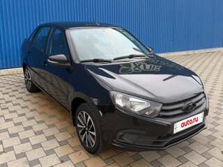 2022 Lada (ВАЗ) Granta Euro-2 I Рестайлинг, чёрный, 685000 рублей, вид 1