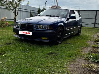 1997 BMW 3 серии Compact 318i III (E36), синий, 365000 рублей, вид 2