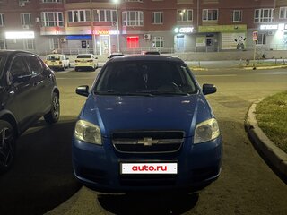 2009 Chevrolet Aveo I Рестайлинг, синий, 340000 рублей, вид 2