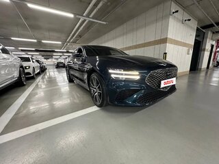 2022 Genesis G70 I Рестайлинг, зелёный, 4400000 рублей, вид 2