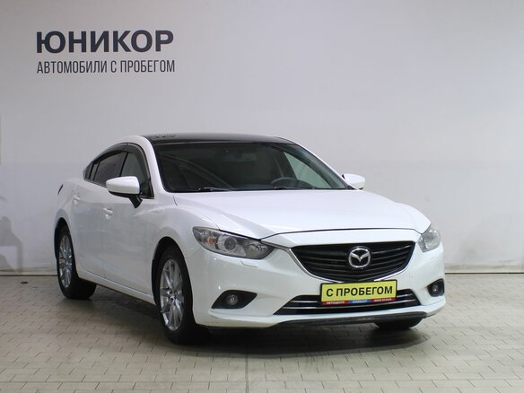 2013 Mazda 6 III (GJ), белый - вид 2