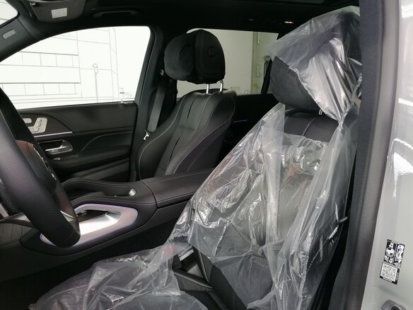 2026 Mercedes-Benz GLS 450 d II (X167) Рестайлинг, серый - вид 11