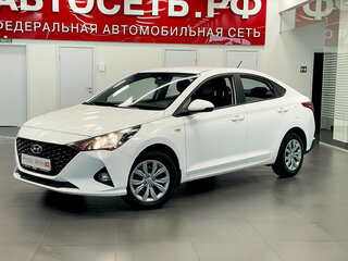 2022 Hyundai Solaris II Рестайлинг, белый, 1571000 рублей, вид 3