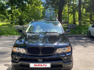 2005 BMW X5 3.0i I (E53) Рестайлинг, чёрный, 900000 рублей, вид 2