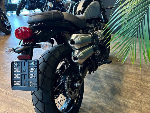 2025 Triumph Scrambler, чёрный, 1580000 рублей - вид 12