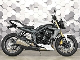 2013 Triumph Street Triple, белый, 517000 рублей, вид 3