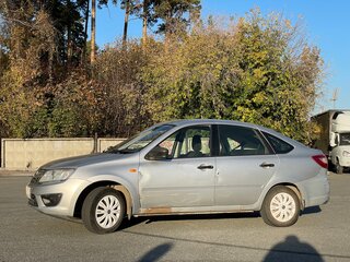 2016 Lada (ВАЗ) Granta I, серый, 195000 рублей, вид 2
