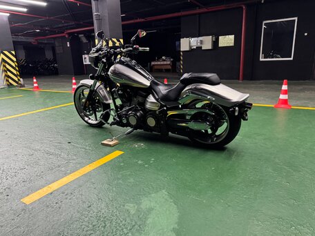 2009 Yamaha XV 1900, серый, 1275000 рублей, вид 5