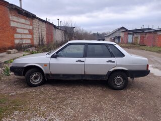2003 Lada (ВАЗ) 21099, серебристый, 85000 рублей, вид 4