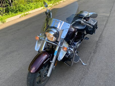 2007 Yamaha XVS1100, красный, 530000 рублей, вид 3