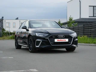 2020 Audi A4 45 TFSI V (B9) Рестайлинг, чёрный, 3100000 рублей, вид 2