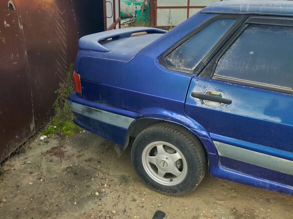 2003 Lada (ВАЗ) 2115, синий, 98000 рублей - вид 2