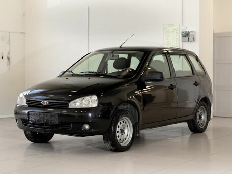 2013 Lada (ВАЗ) Kalina I, чёрный, 450000 рублей, вид 3
