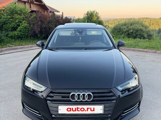 2018 Audi A4 V (B9), чёрный, 2615000 рублей, вид 4