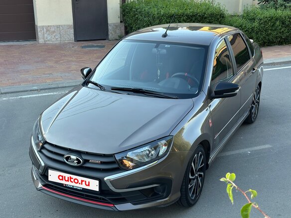 2024 Lada (ВАЗ) Granta Sport I Рестайлинг, коричневый, 1200000 рублей - вид 18