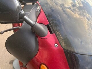 2001 Honda NT650V Deauville, красный, 256000 рублей, вид 3