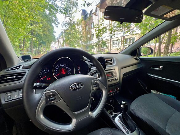 2017 Kia Rio III Рестайлинг, чёрный - вид 29