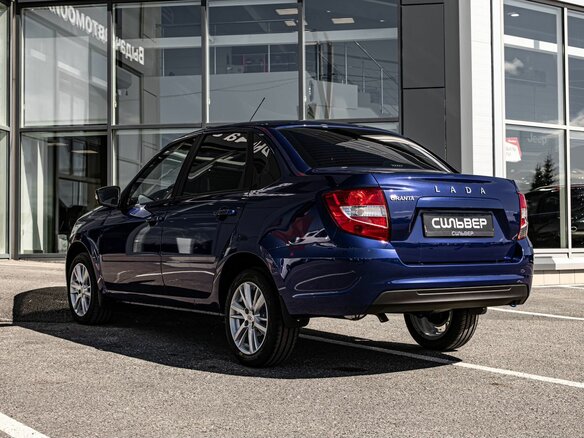 2026 Lada (ВАЗ) Granta I Рестайлинг, синий - вид 5