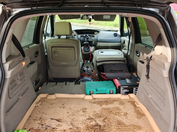 2004 Renault Scenic II, серый - вид 7