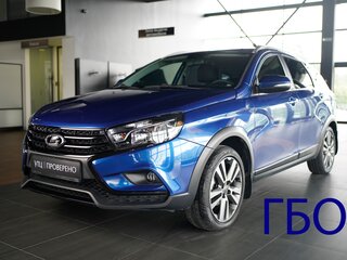 2022 Lada (ВАЗ) Vesta SW Cross I, синий, 1090000 рублей, вид 1