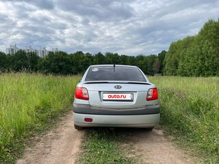 2006 Kia Rio II, серебристый, 365000 рублей, вид 4