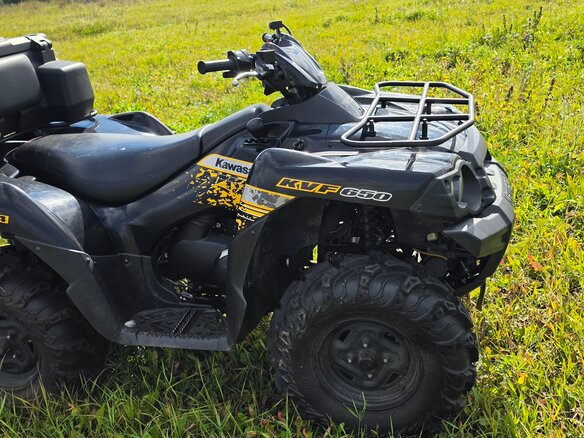 2013 Kawasaki KVF 650, чёрный, 790000 рублей - вид 5