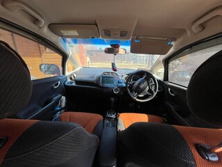2012 Honda Fit Hybrid II, чёрный, 750000 рублей, вид 4